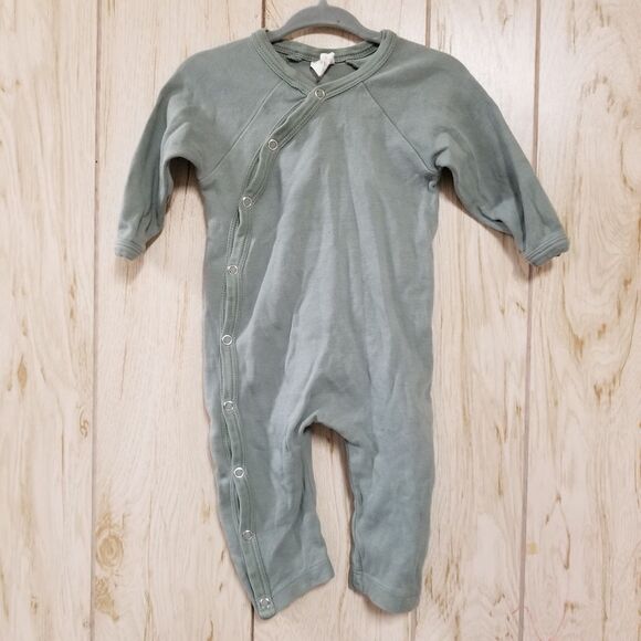 Kate Quinn Organic Cotton Snap Button Down Jumpsuit 3-6M - Picture 1 of 3
